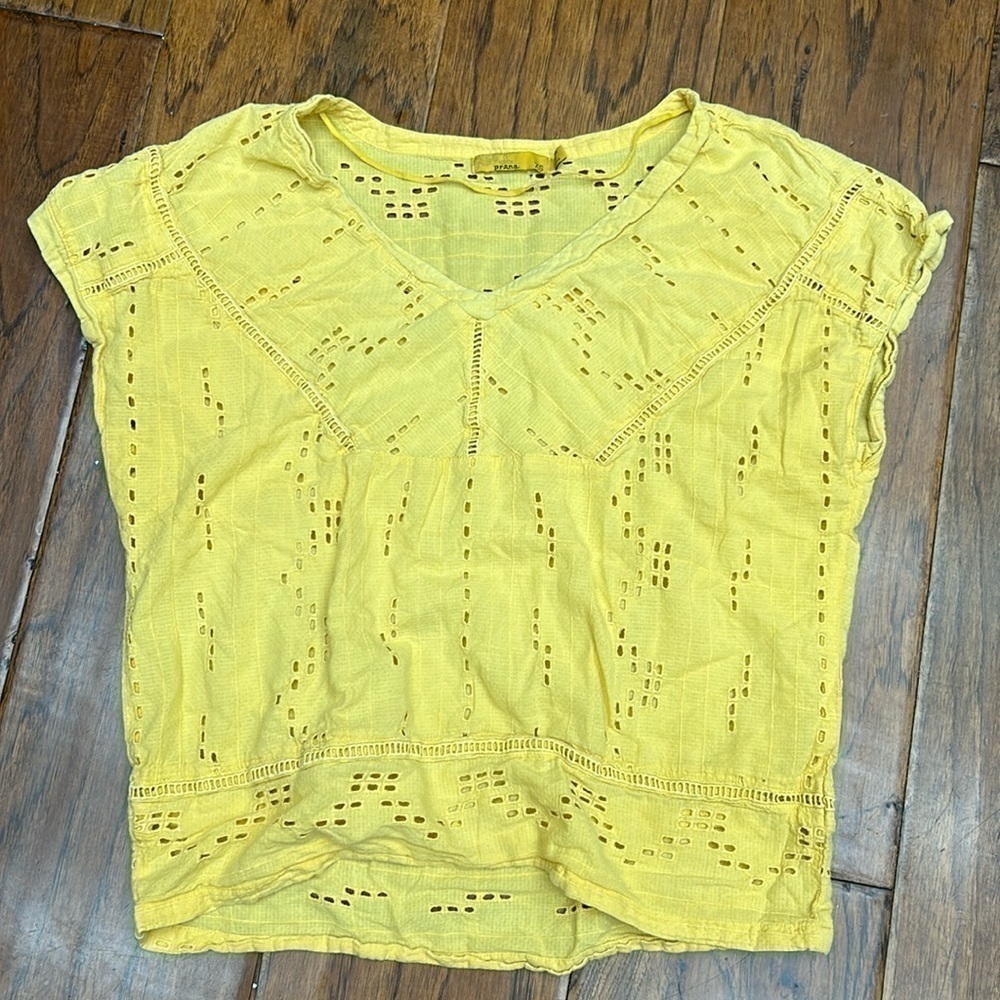 Prana lightweight embroidered relaxed boho tunic - Picture 2 of 5